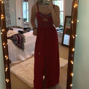 Red Maxi Sundress